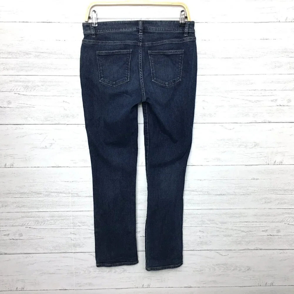 Talbots Women's Jeans Signature Straight Leg Low Rise size 4P length 29
